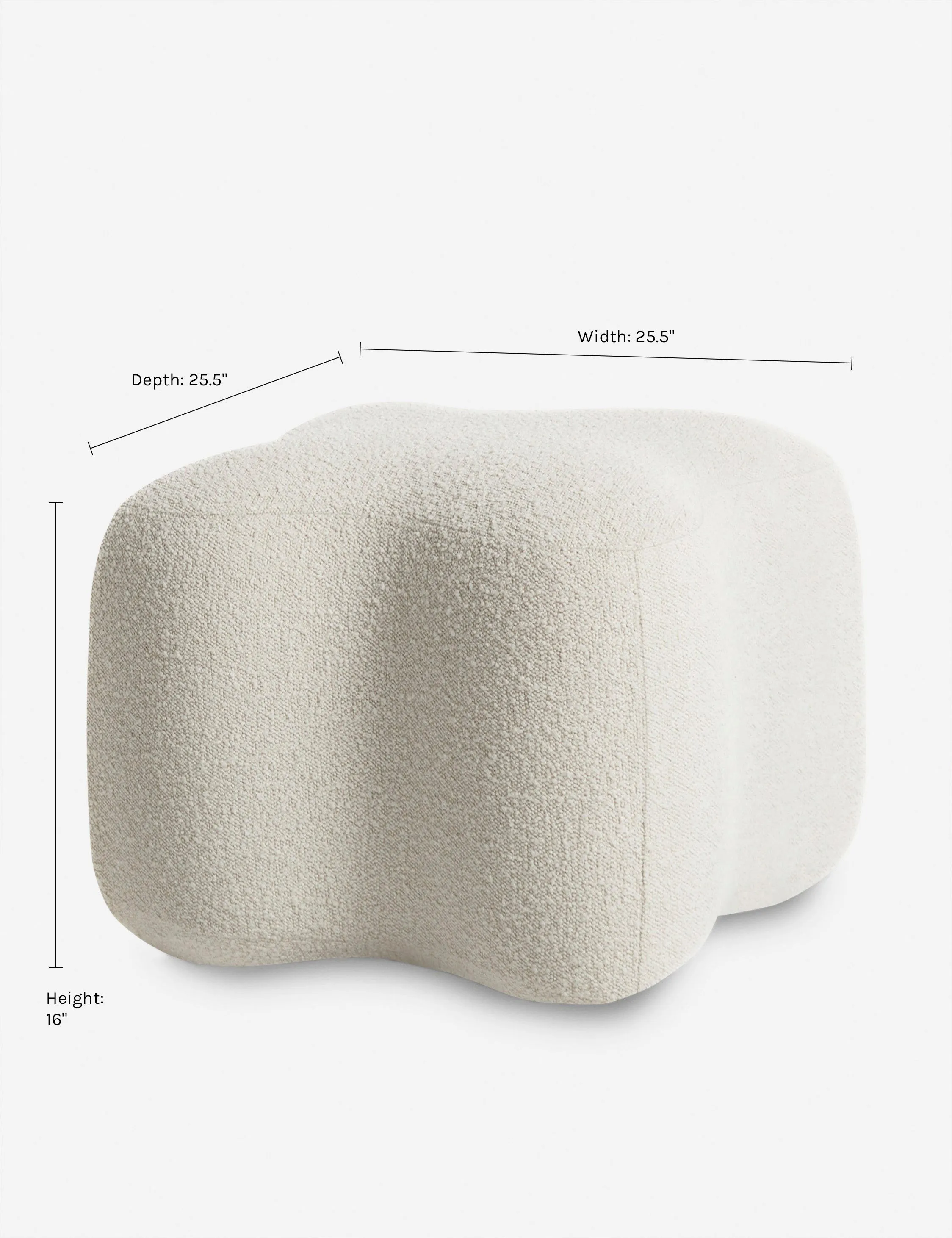 June Ottoman by Eny Lee Parker Lulu and Georgia