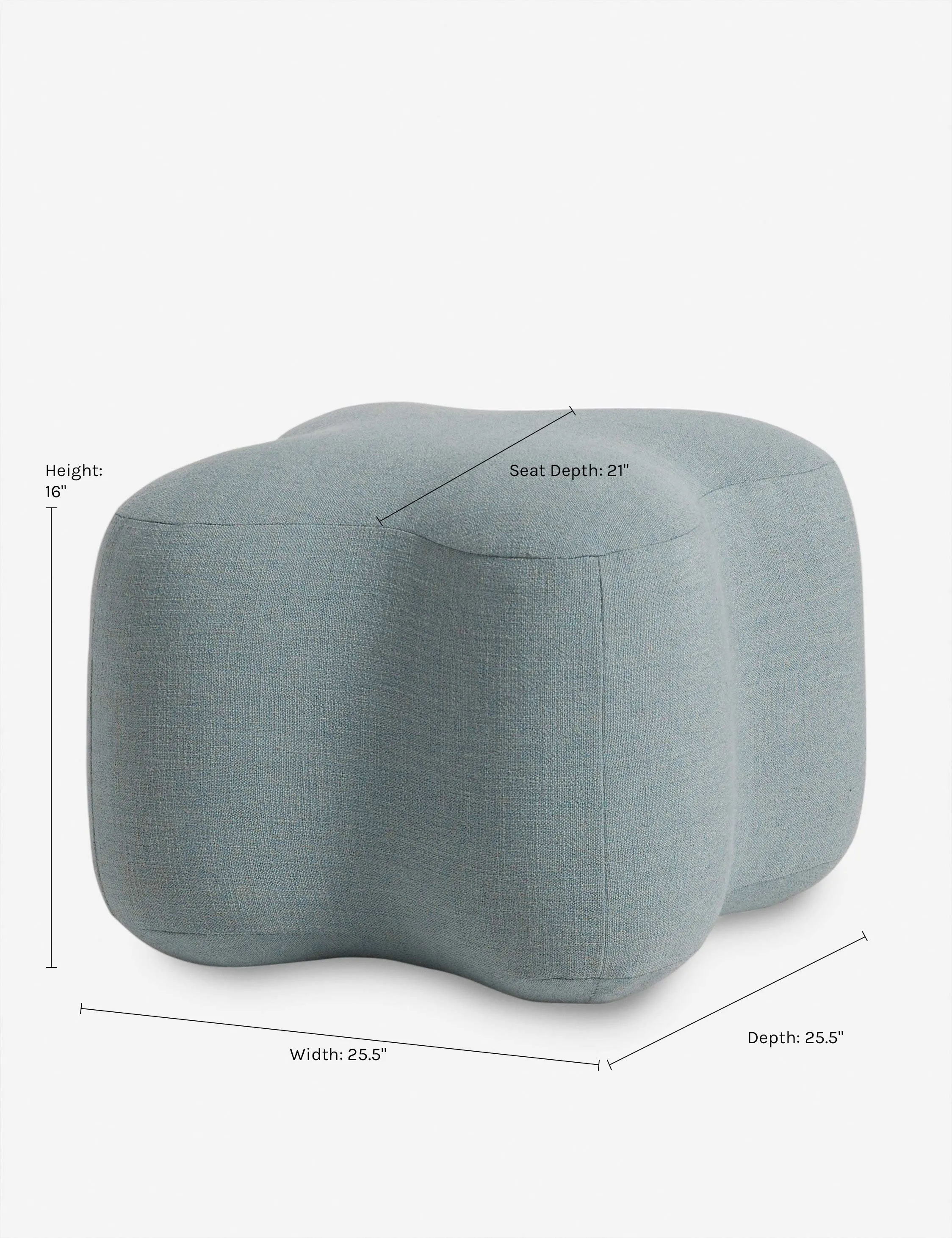 June Ottoman by Eny Lee Parker Lulu and Georgia