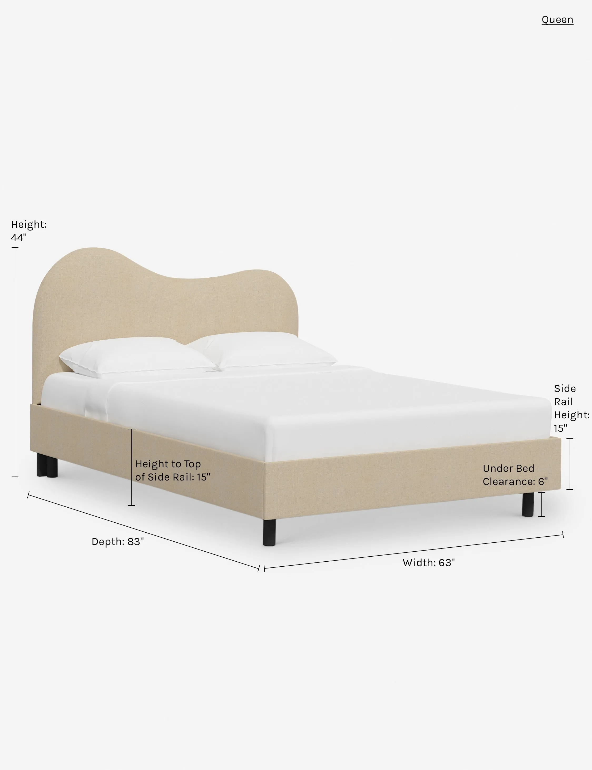Kadence Platform Bed Lulu and Georgia