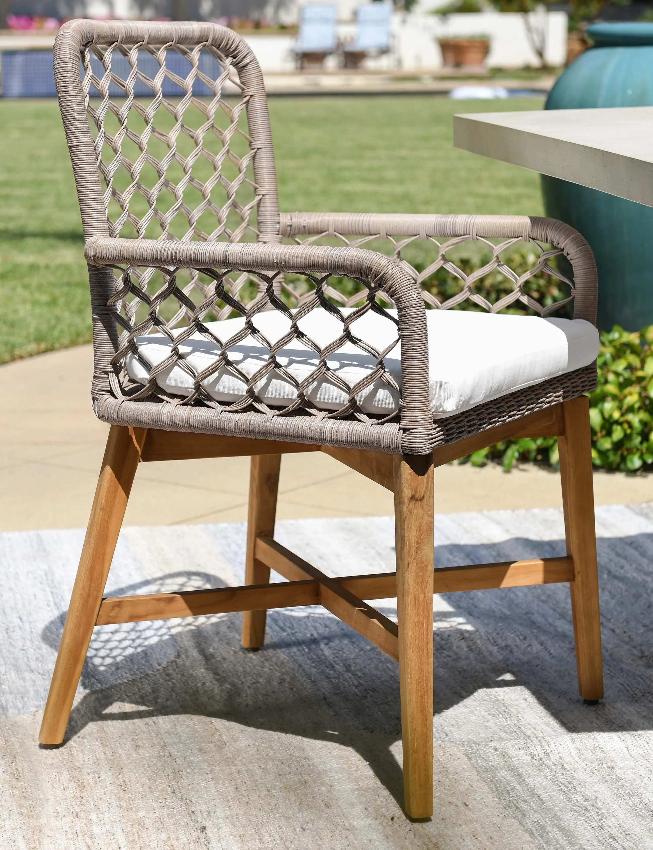 Katina Indoor / Outdoor Dining Chair Lulu and Georgia