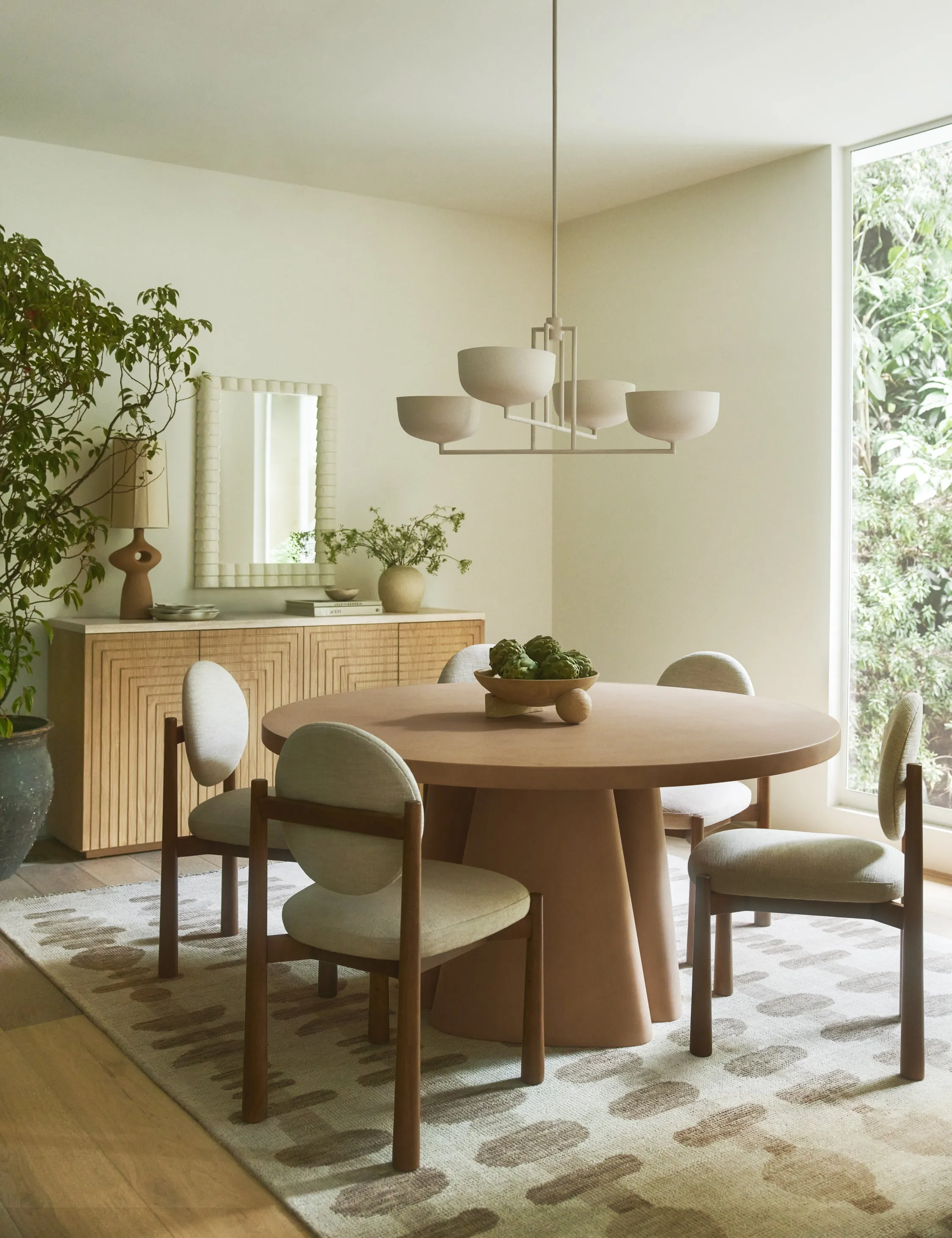 Keating Indoor / Outdoor Round Dining Table Lulu and Georgia