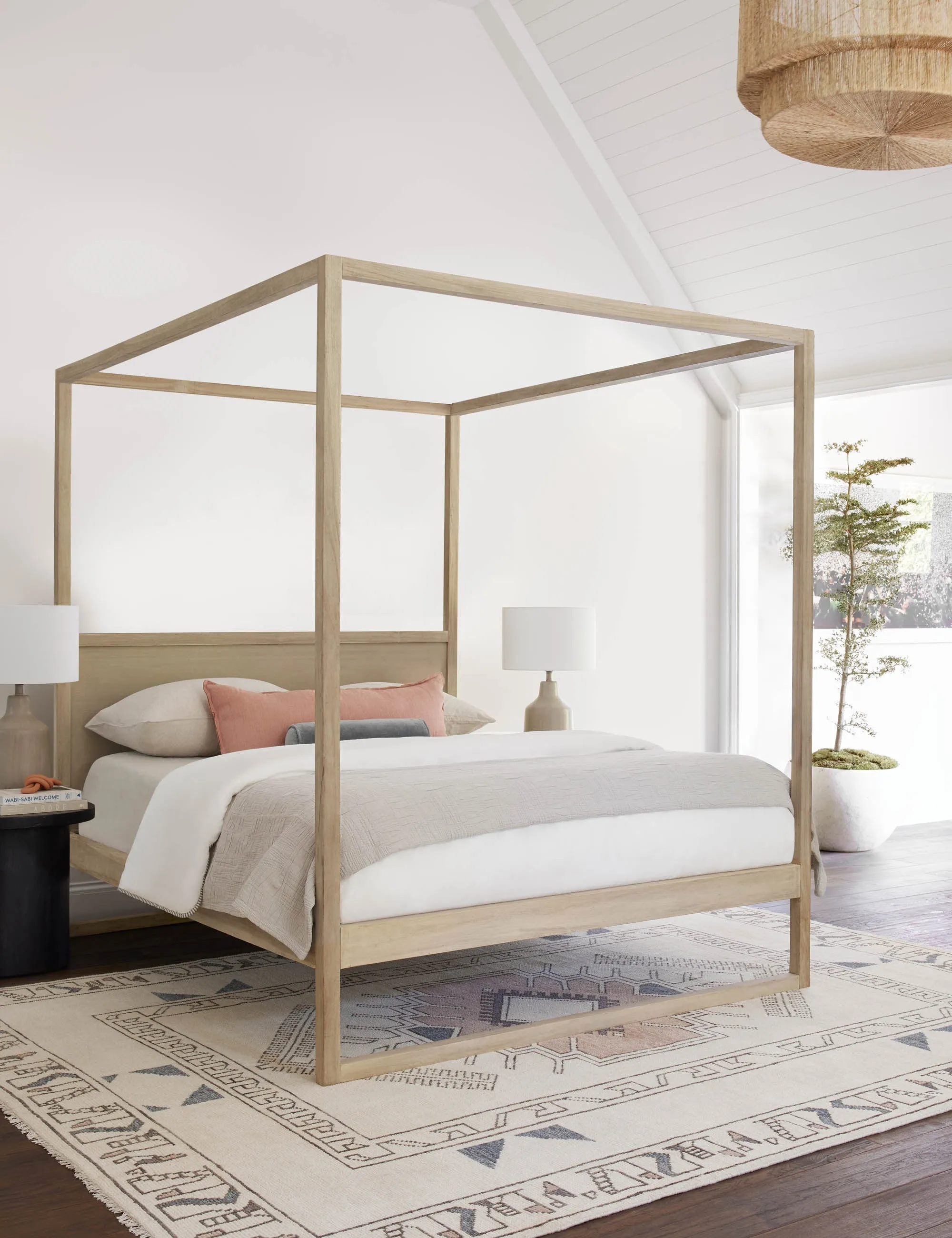 Keiry Canopy Bed Lulu and Georgia