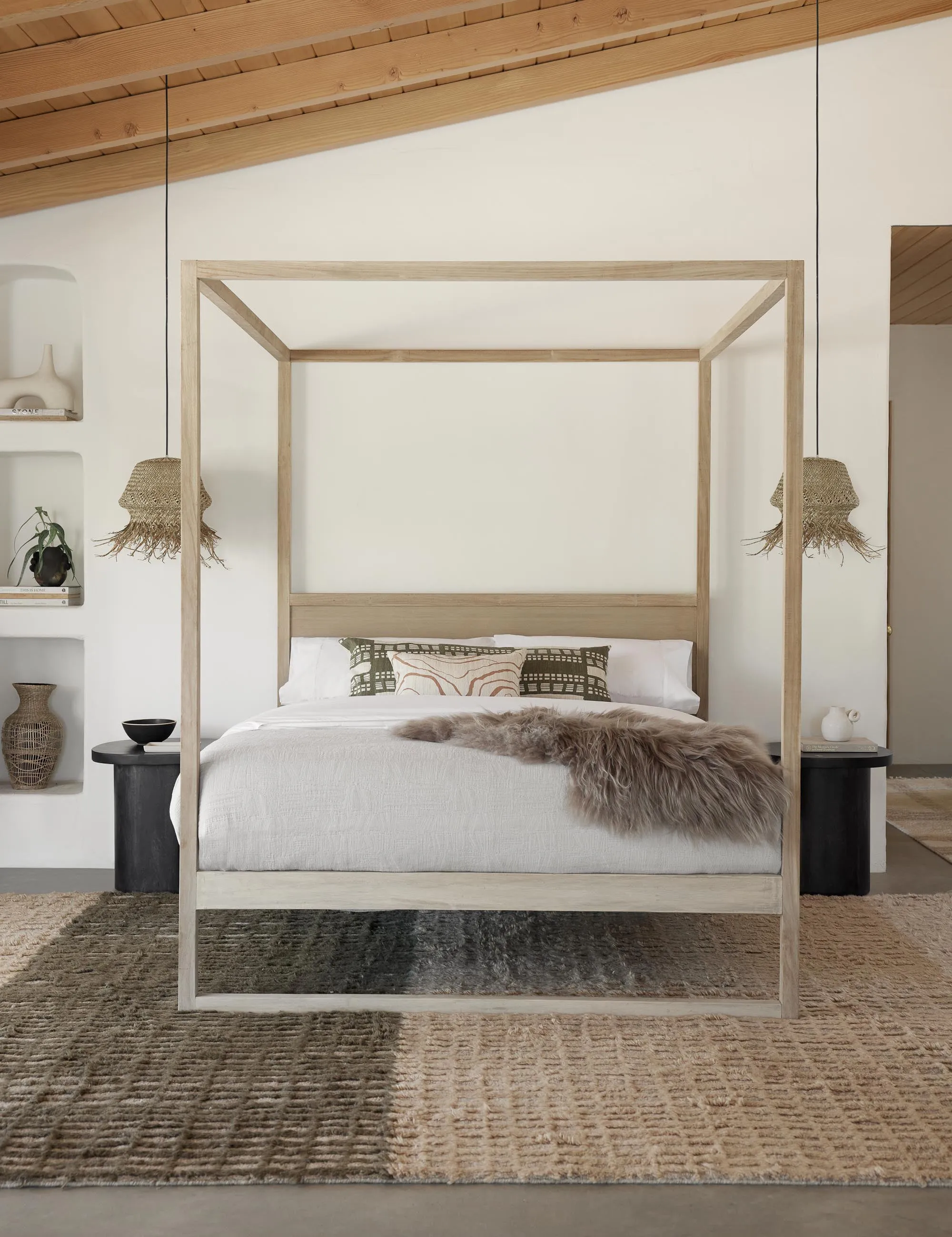 Keiry Canopy Bed Lulu and Georgia