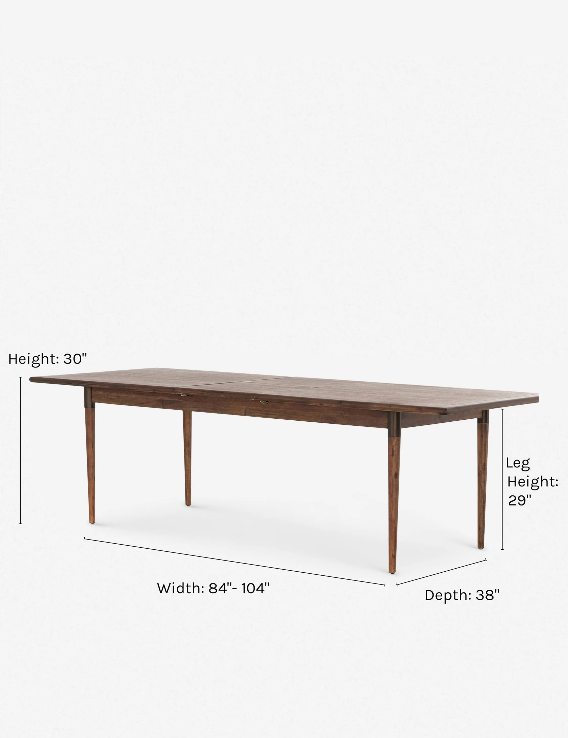 Lauren Extendable Dining Table Lulu and Georgia