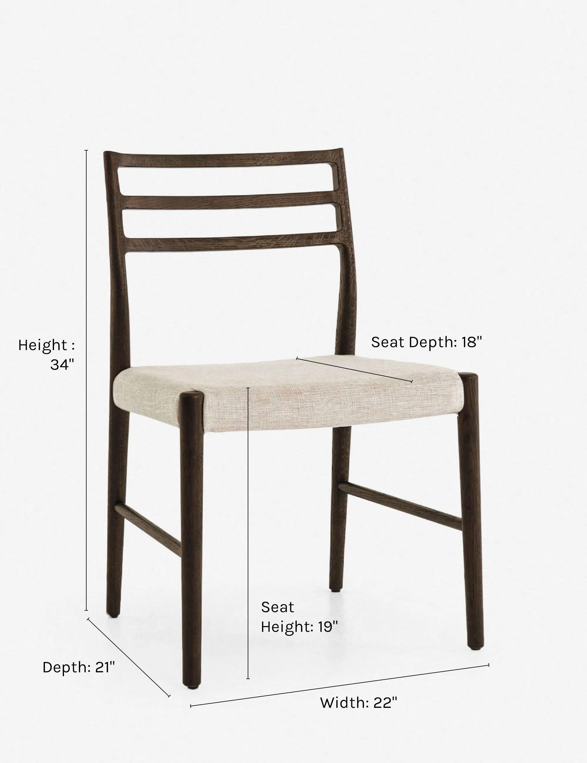 Lauret Dining Chair Lulu and Georgia