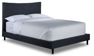 Lawrence 3-Piece Full Bed - Dark Grey