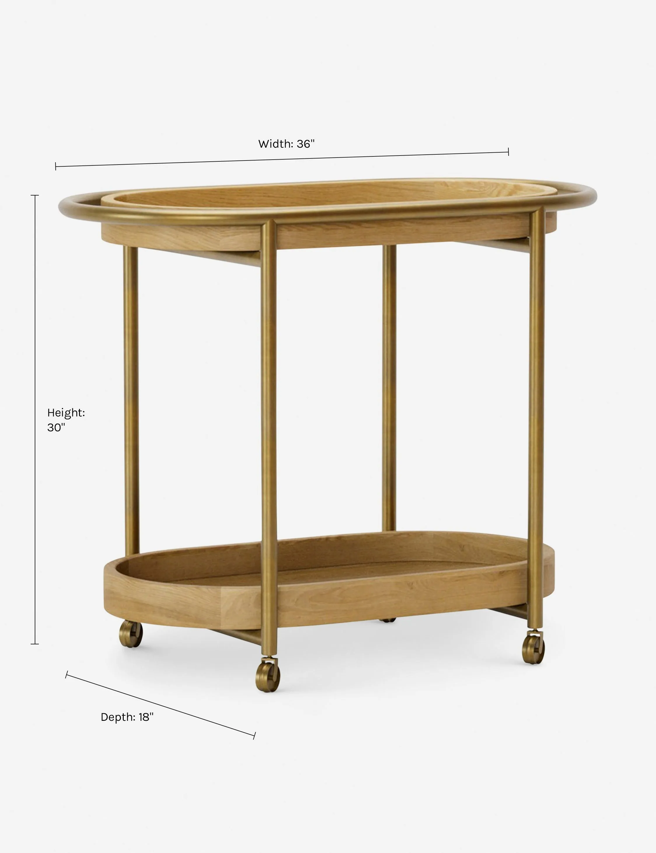 Les Bar Cart Lulu and Georgia