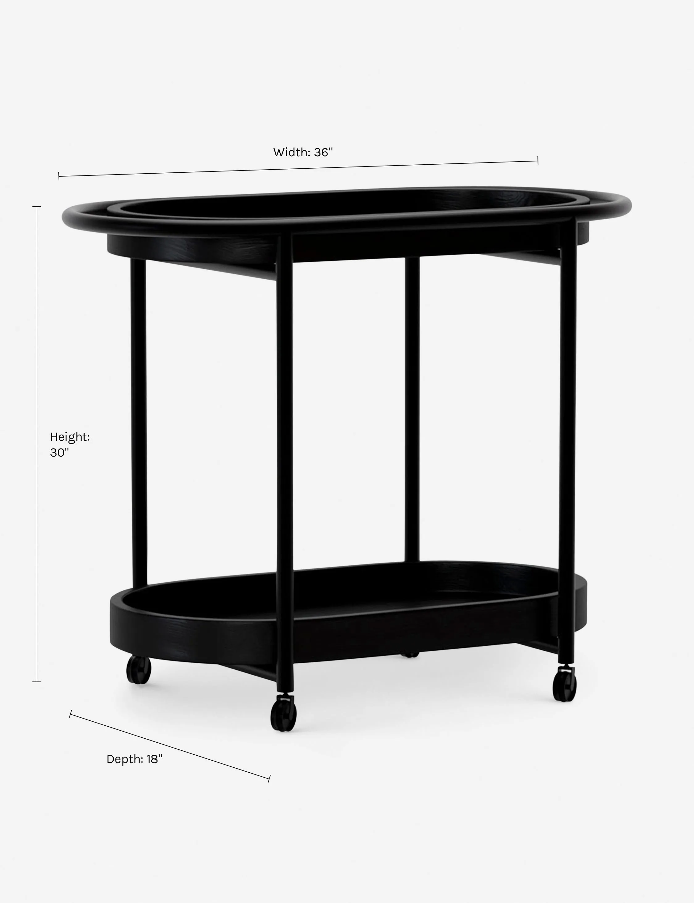 Les Bar Cart Lulu and Georgia