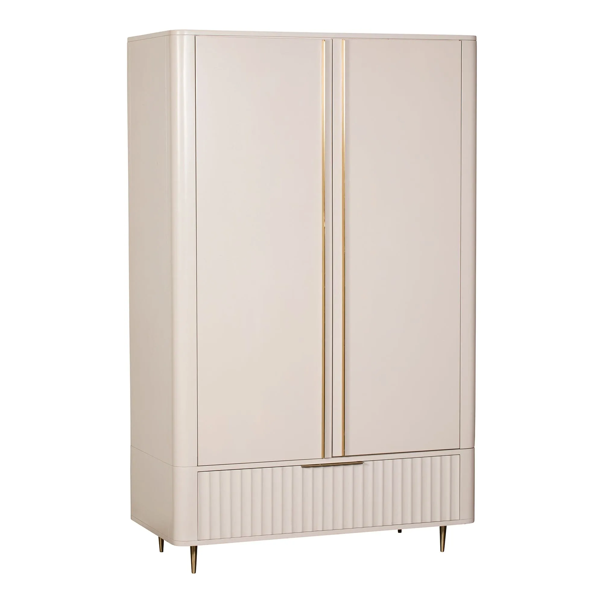 Lille - Double Wardrobe High Gloss Finish