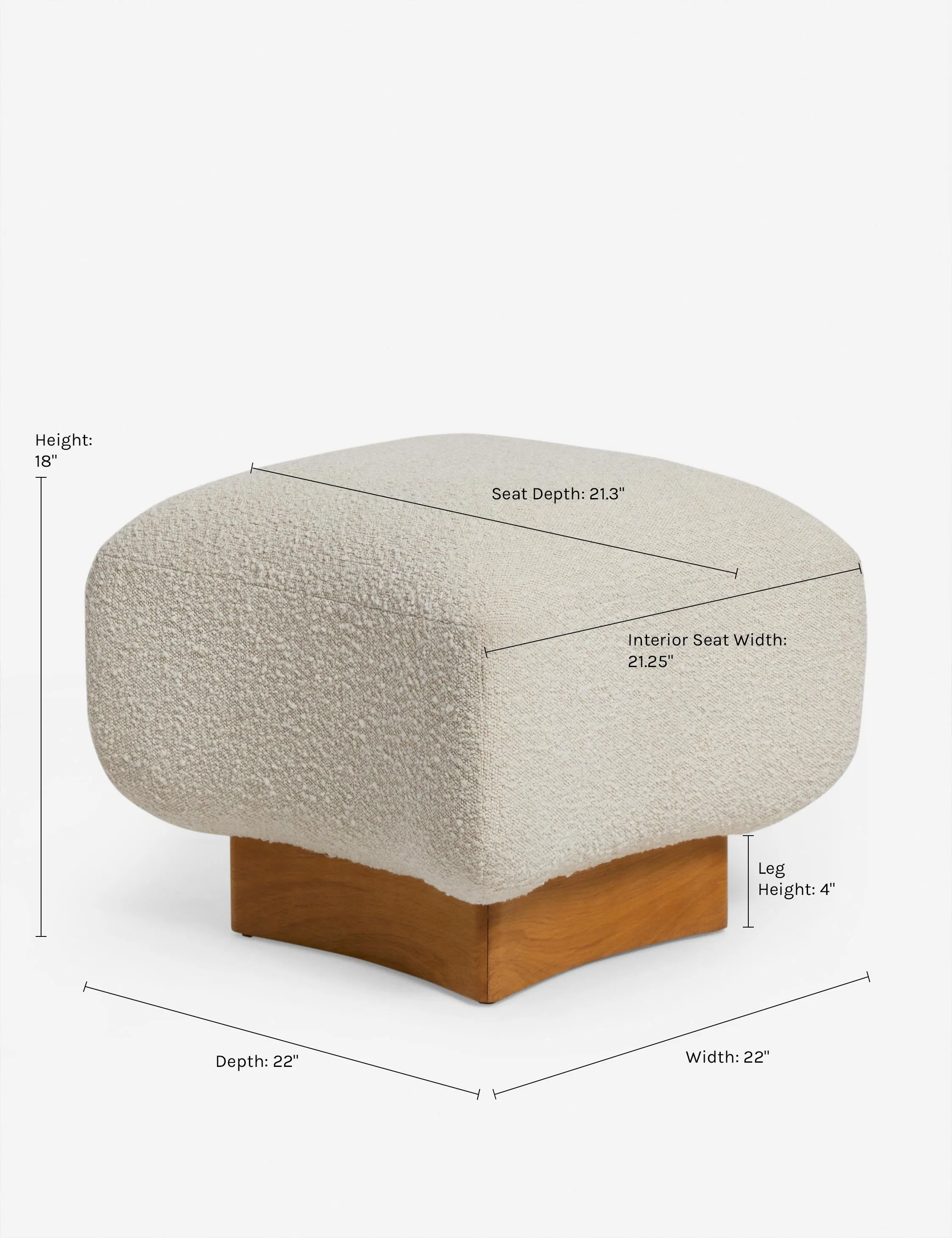 Lua Ottoman by Eny Lee Parker Lulu and Georgia