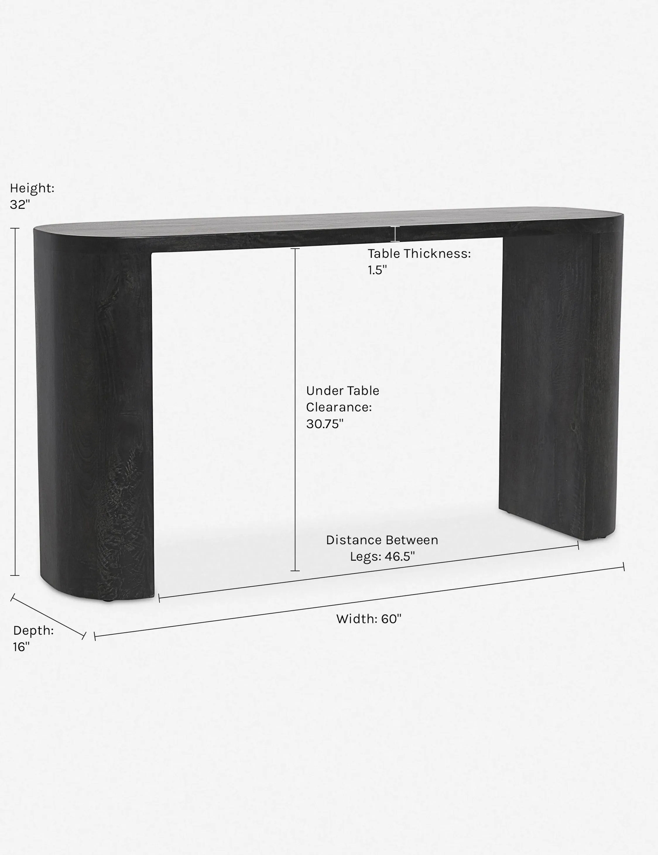 Luna Console Table Lulu and Georgia