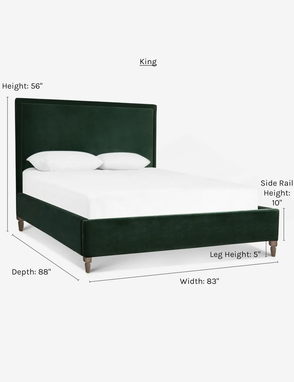 Maison Platform Bed Lulu and Georgia