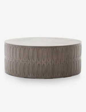 Mal Indoor / Outdoor Round Coffee Table Lulu and Georgia