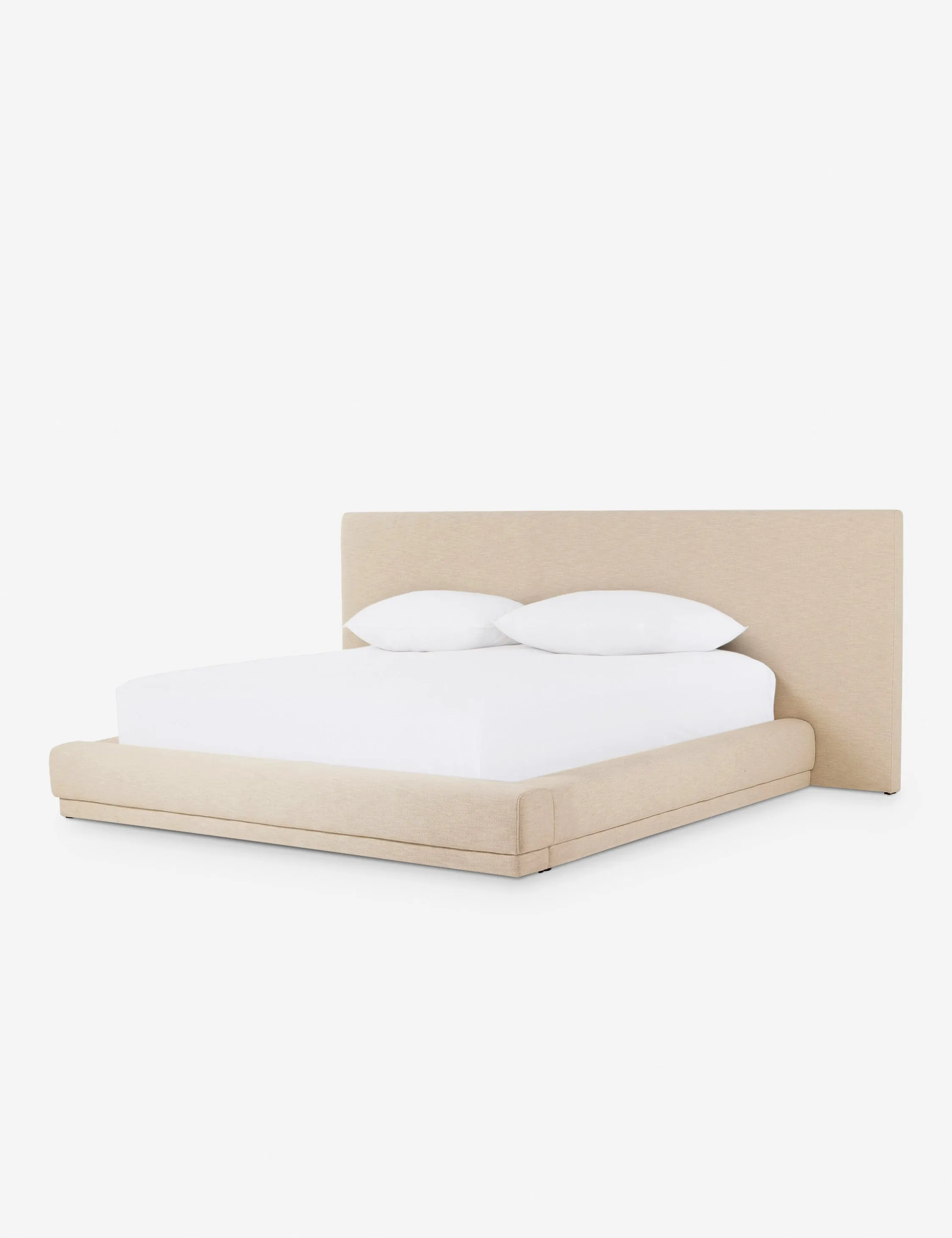Manya Extended Headboard Platform Bed Lulu and Georgia