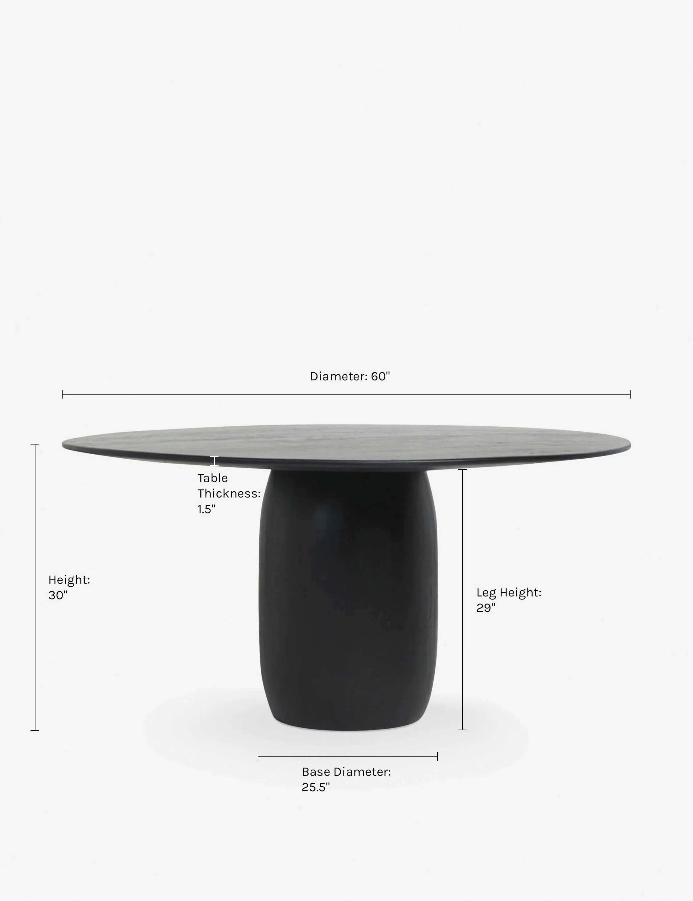 Maroko Round Dining Table Lulu and Georgia