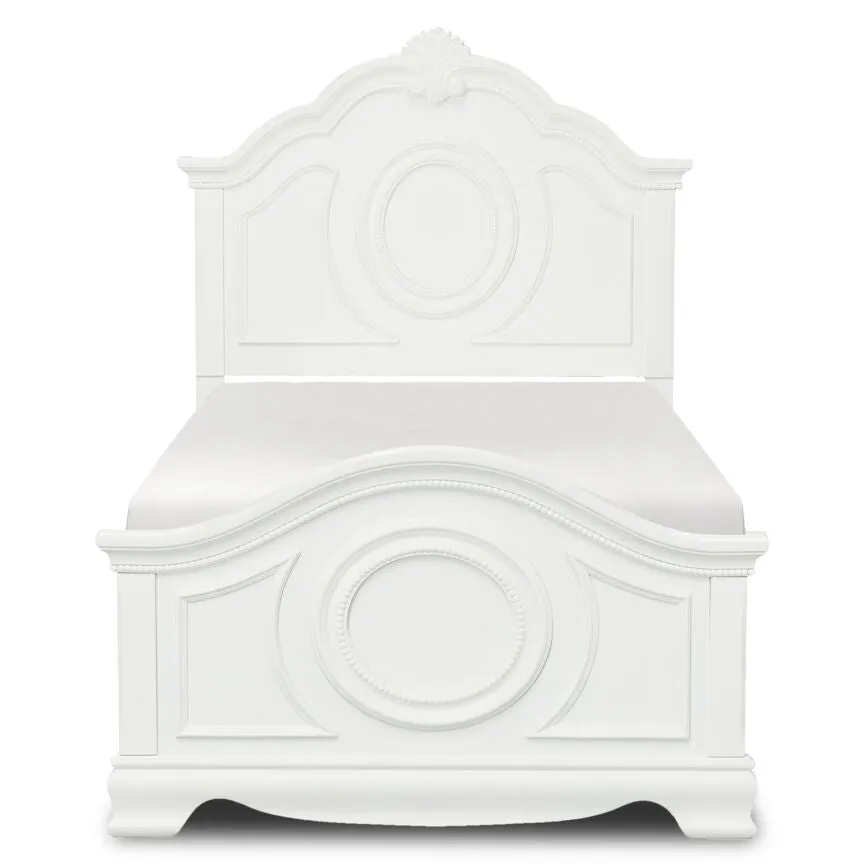Melanie 3-Piece Twin Bed - White
