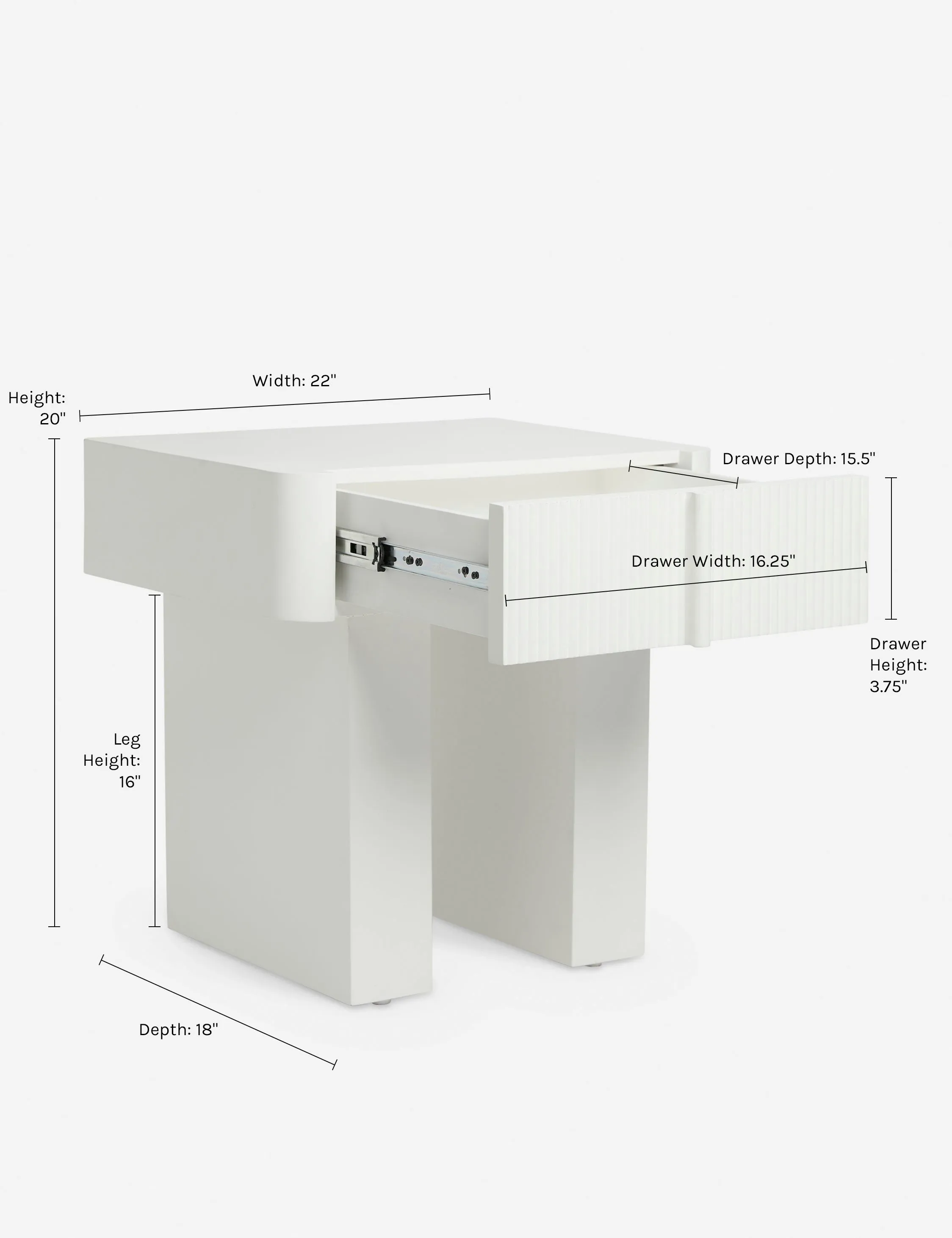 Merrit Nightstand by Sarah Sherman Samuel Lulu and Georgia