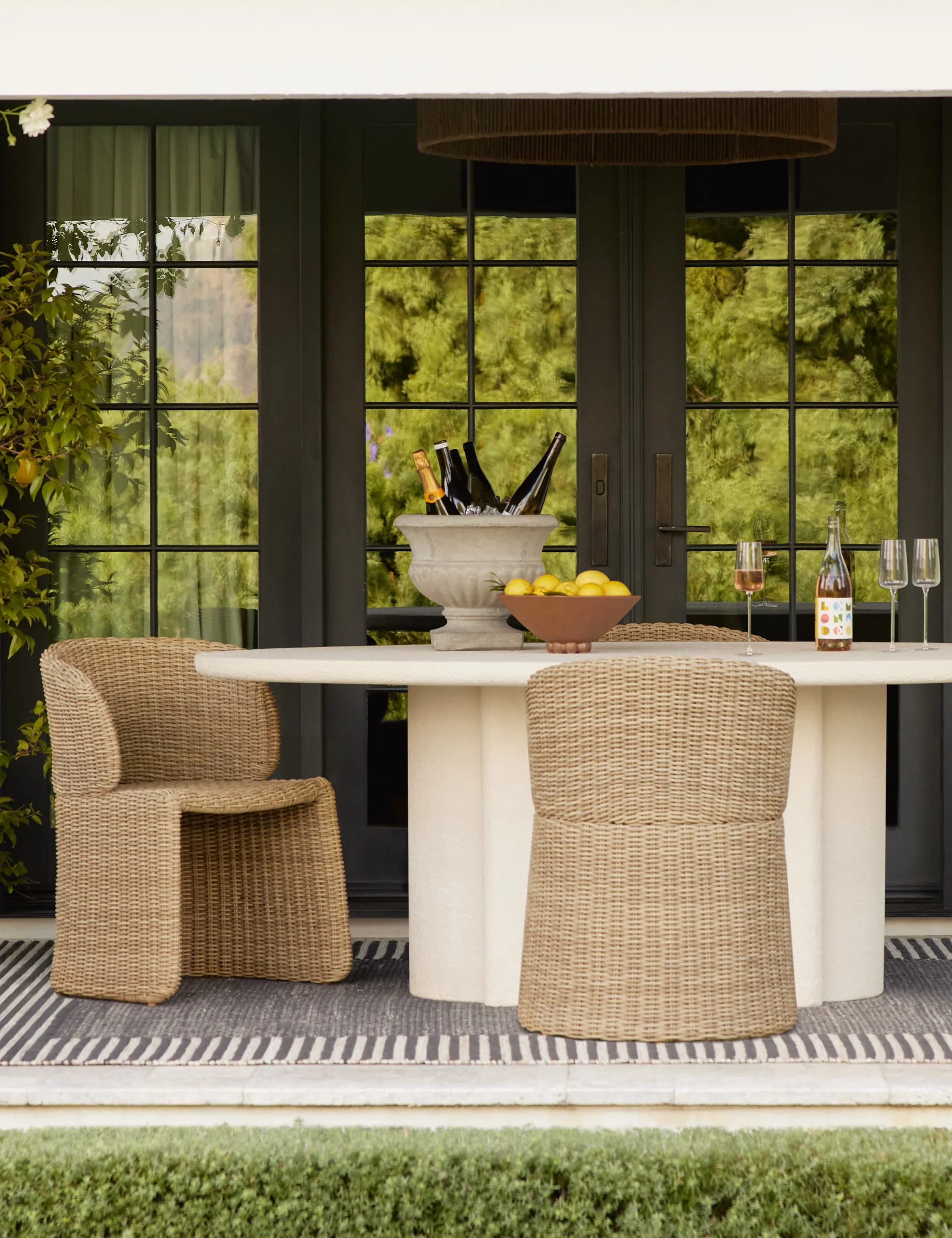 Mettam Indoor / Outdoor Dining Chair Lulu and Georgia