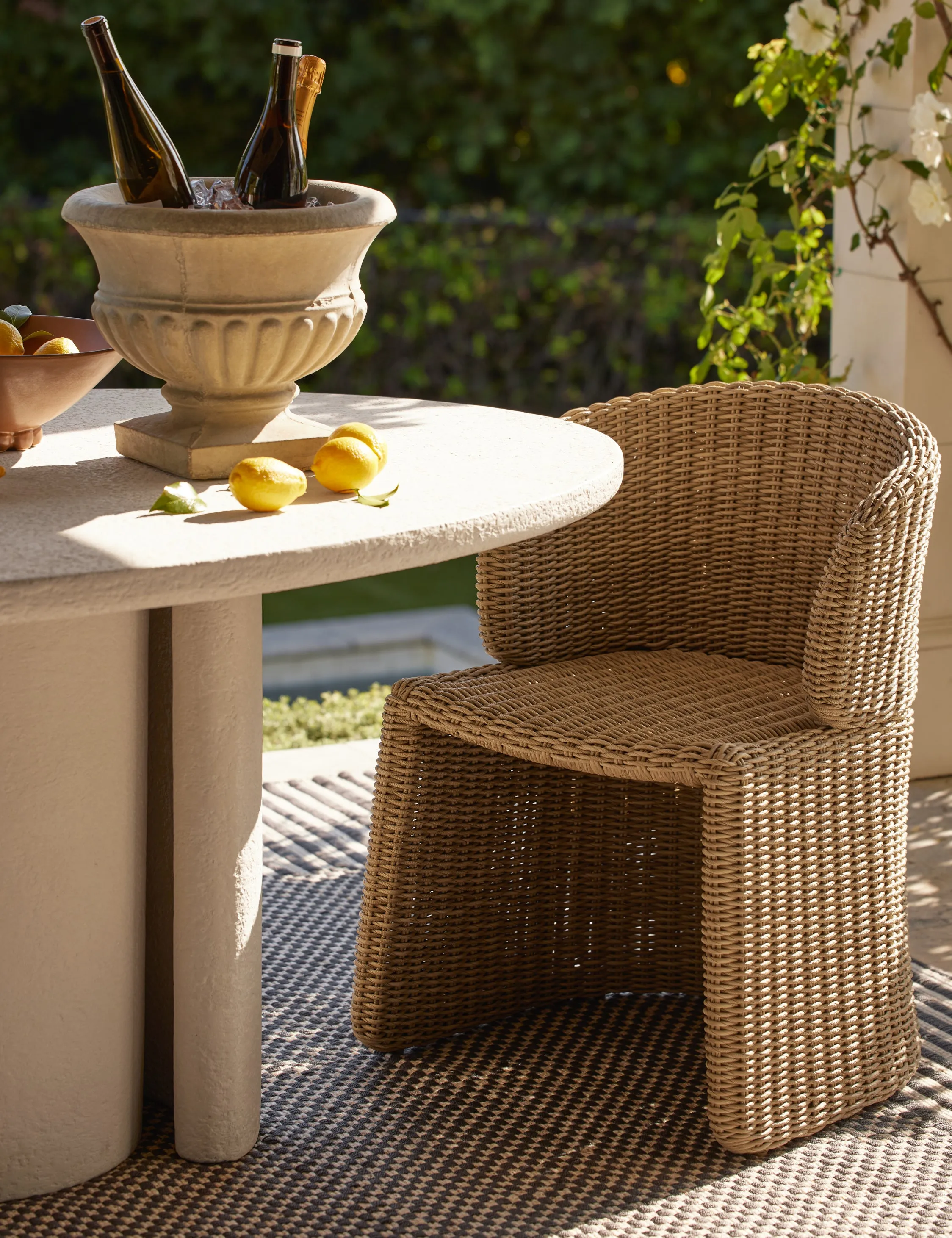 Mettam Indoor / Outdoor Dining Chair Lulu and Georgia