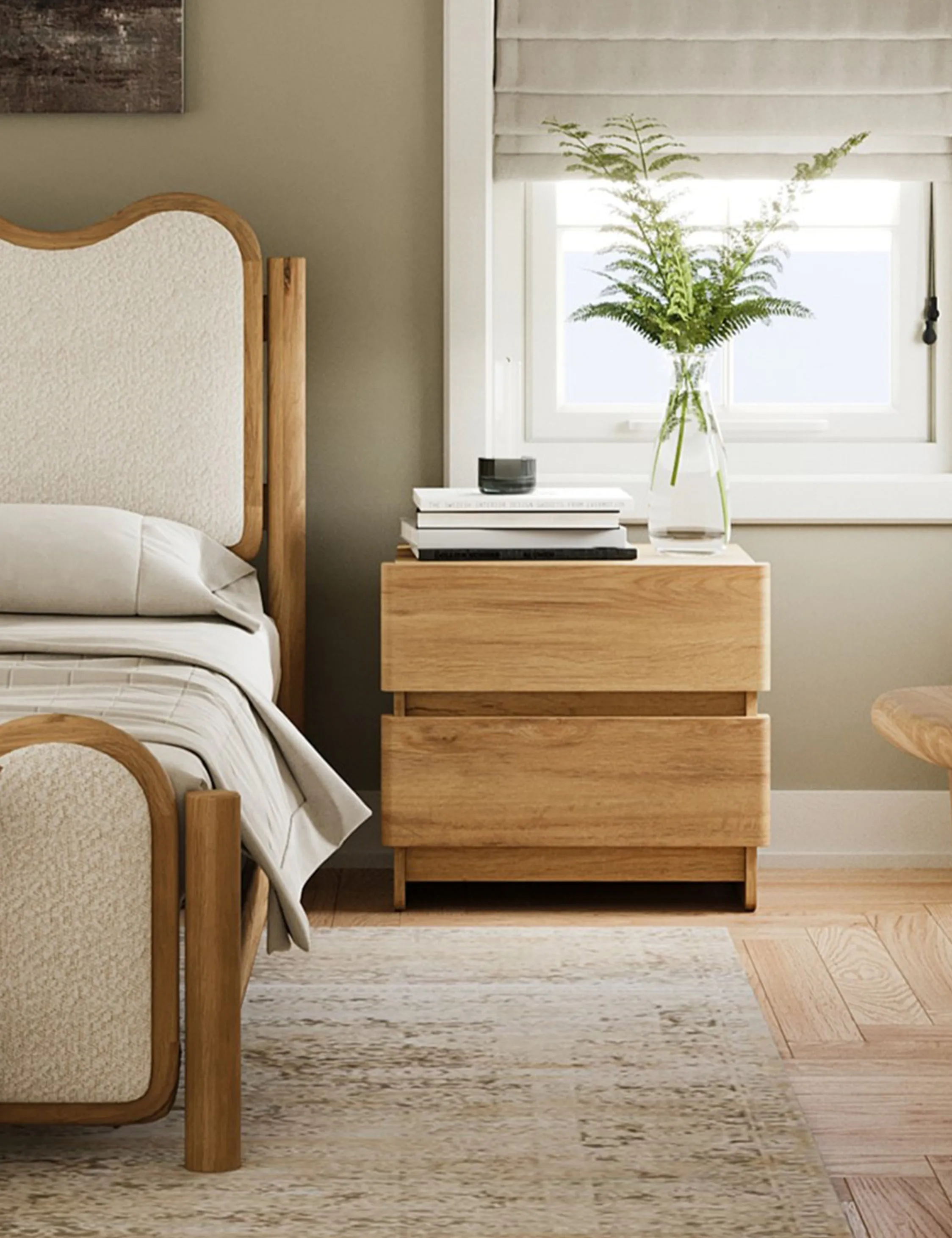 Mikiya Nightstand Lulu and Georgia