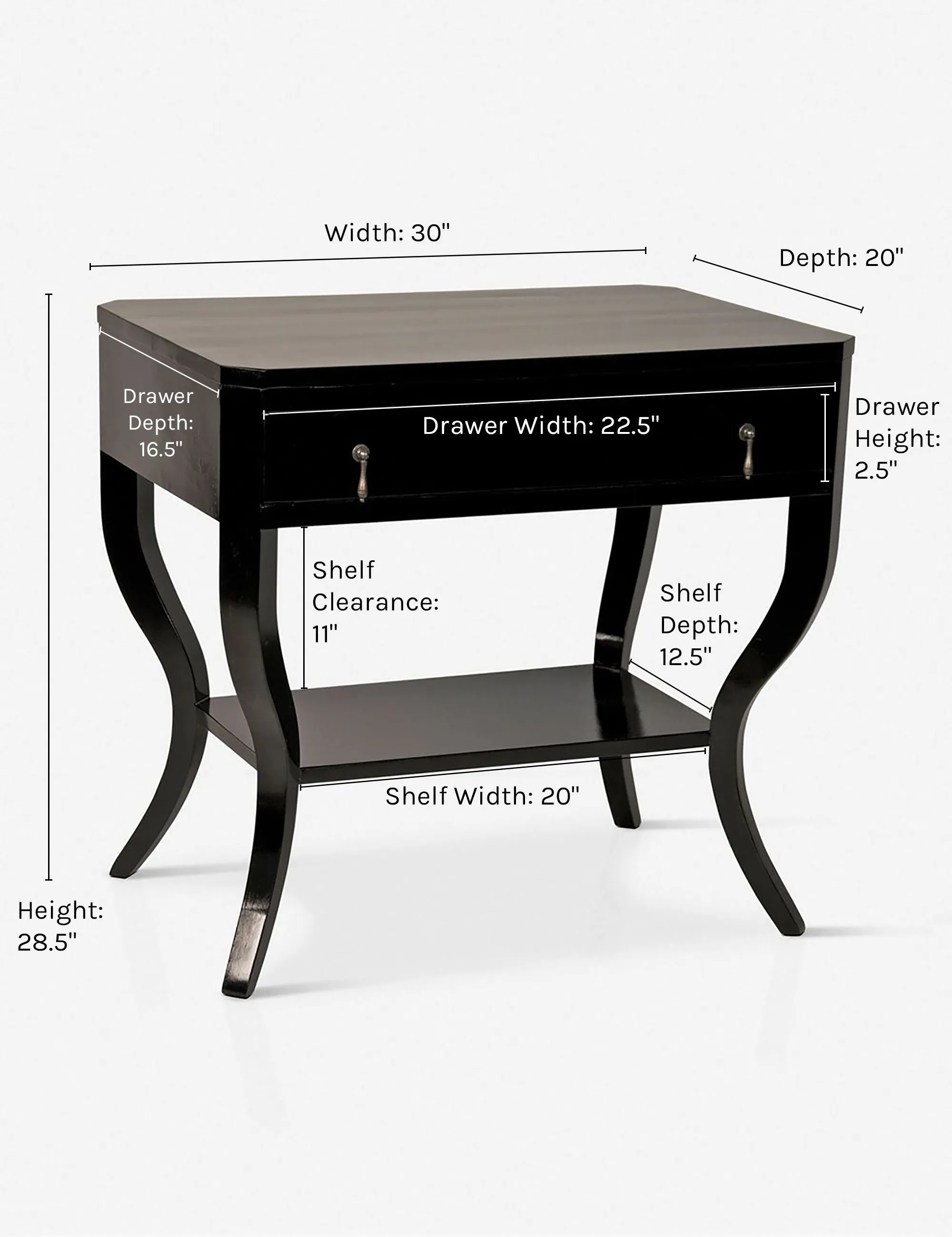 Moira Nightstand Lulu and Georgia