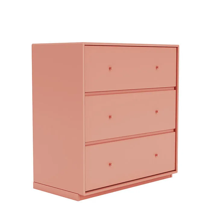 Montana Carry Dresser With 3 Cm Plinth, Rhubarb Red