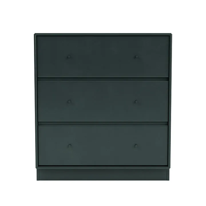 Montana Carry Dresser With 7 Cm Plinth, Black Jade