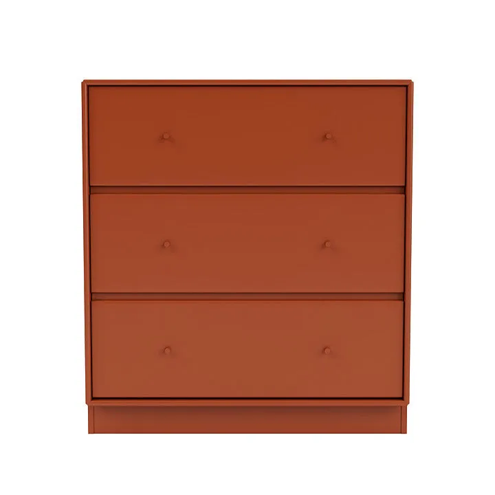 Montana Carry Dresser With 7 Cm Plinth, Hokkaido Brown