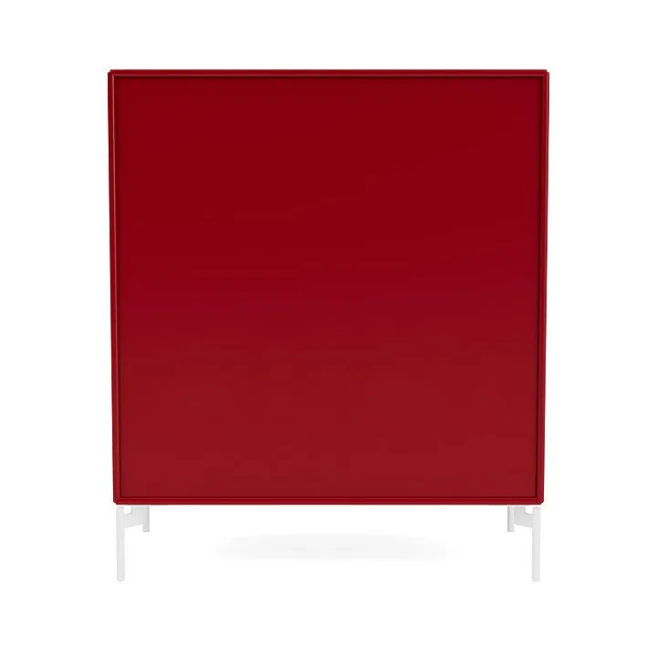 Montana Carry Dresser With Legs, Beetroot/Snow White
