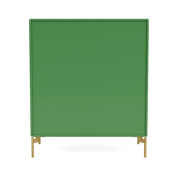 Montana Carry Dresser With Legs, Parsley/Brass