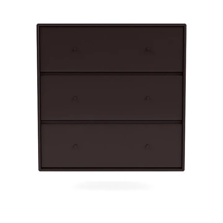 Montana Carry Dresser With Suspension Rail, Balsamic Brown