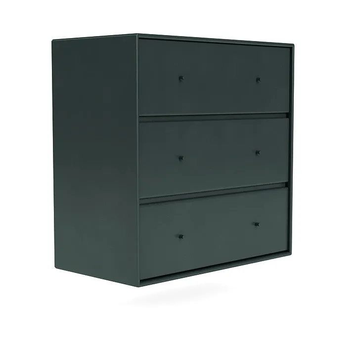 Montana Carry Dresser With Suspension Rail, Black Jade