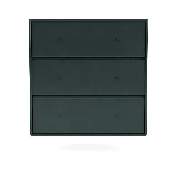 Montana Carry Dresser With Suspension Rail, Black Jade