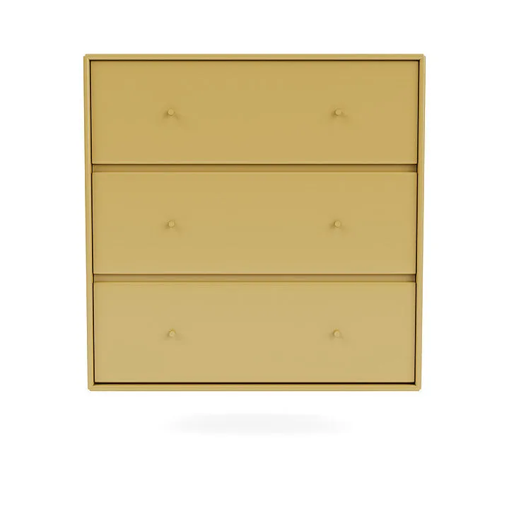 Montana Carry Dresser With Suspension Rail, Cumin Yellow