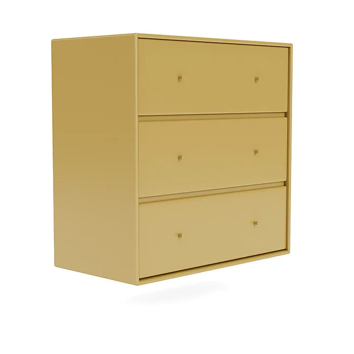 Montana Carry Dresser With Suspension Rail, Cumin Yellow