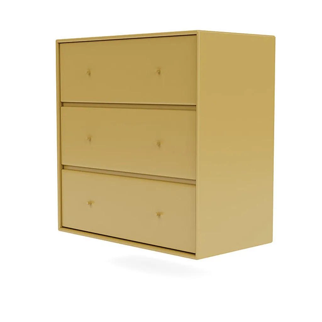 Montana Carry Dresser With Suspension Rail, Cumin Yellow