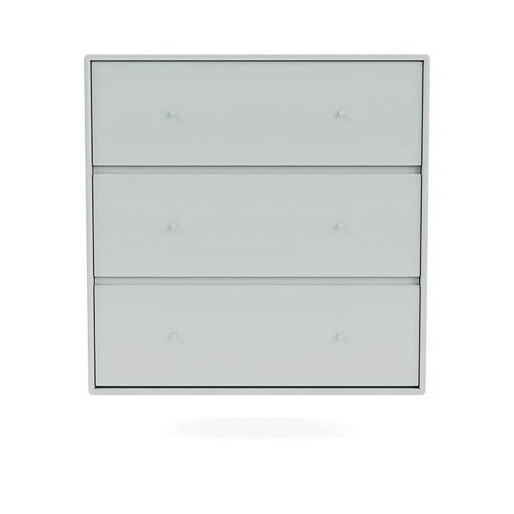 Montana Carry Dresser With Suspension Rail, Oyster Grey