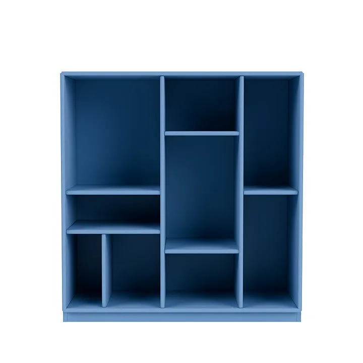 Montana Compile Decorative Shelf With 3 Cm Plinth, Azure Blue