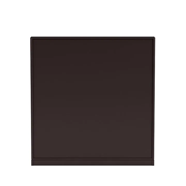 Montana Compile Decorative Shelf With 3 Cm Plinth, Balsamic Brown
