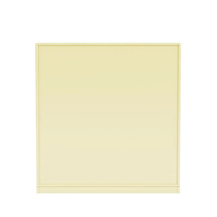 Montana Compile Decorative Shelf With 3 Cm Plinth, Chamomile Yellow