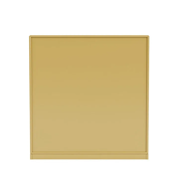Montana Compile Decorative Shelf With 3 Cm Plinth, Cumin Yellow