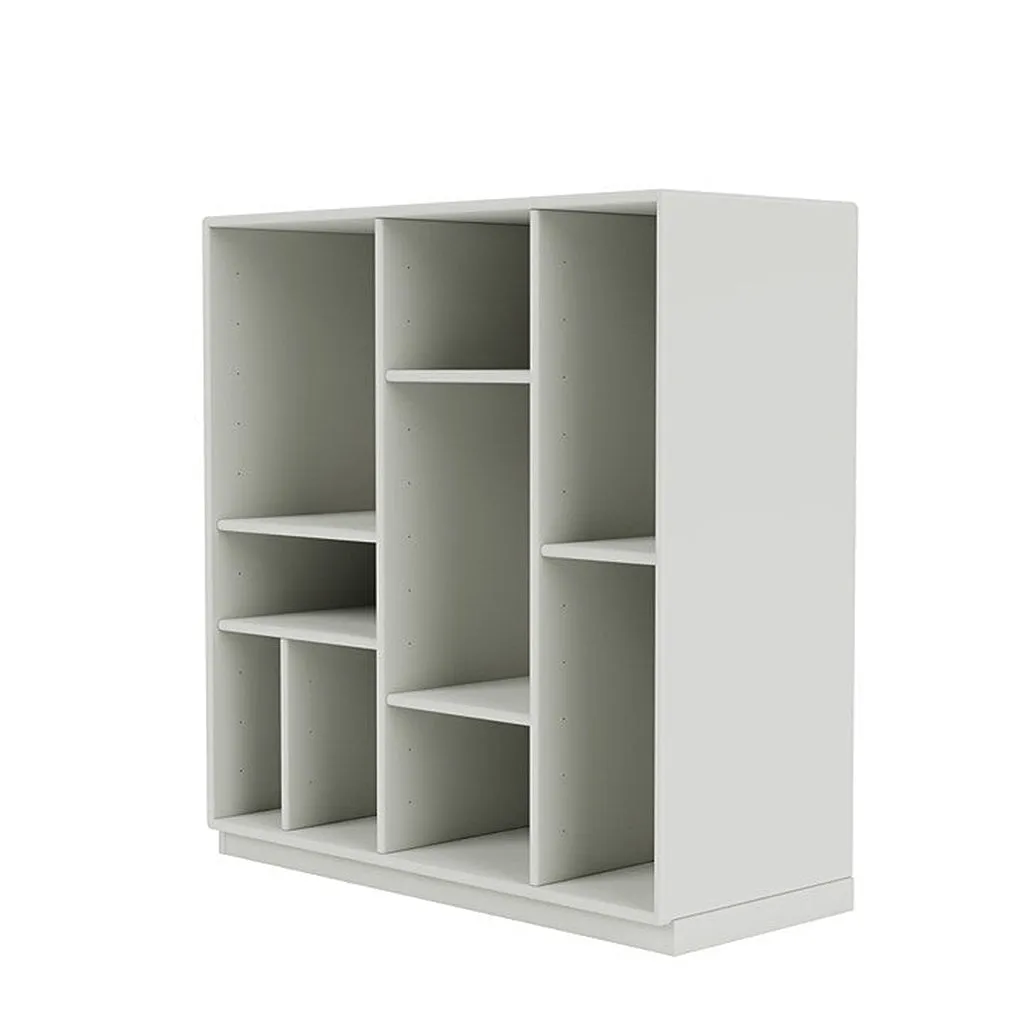 Montana Compile Decorative Shelf With 3 Cm Plinth, Nordic White