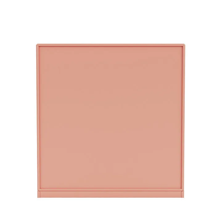 Montana Compile Decorative Shelf With 3 Cm Plinth, Rhubarb Red