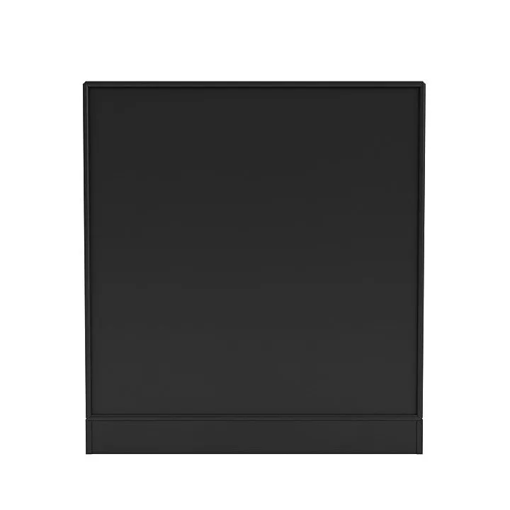 Montana Compile Decorative Shelf With 7 Cm Plinth, Black