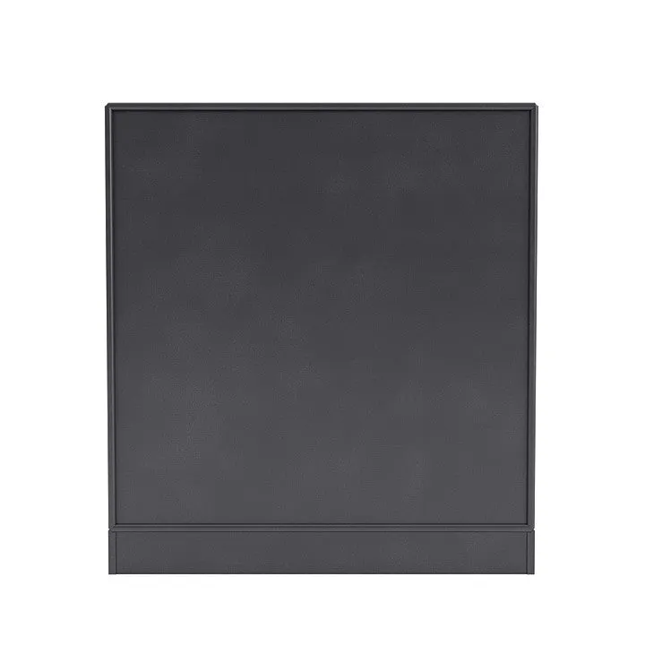 Montana Compile Decorative Shelf With 7 Cm Plinth, Carbon Black