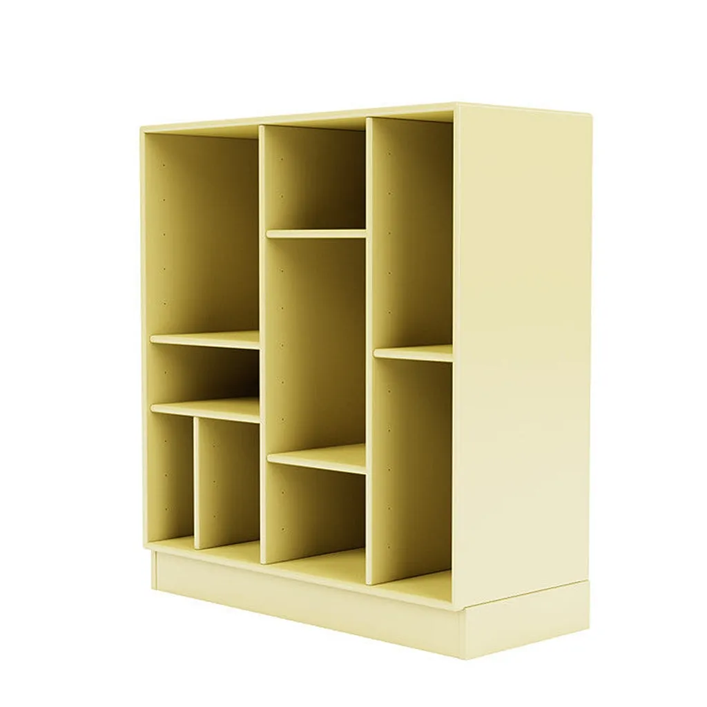 Montana Compile Decorative Shelf With 7 Cm Plinth, Chamomile Yellow