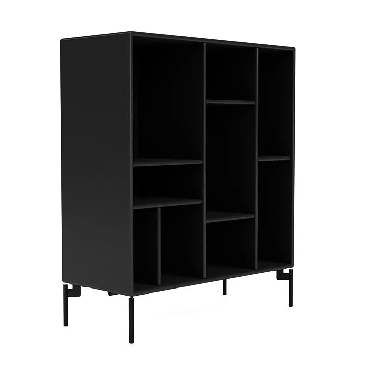 Montana Compile Decorative Shelf With Legs, Black/Black