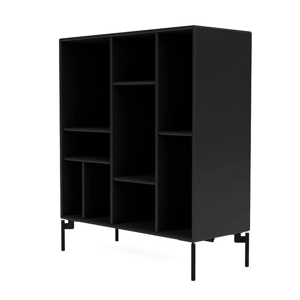 Montana Compile Decorative Shelf With Legs, Black/Black
