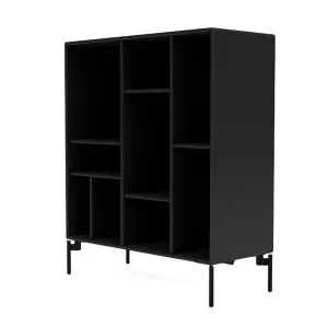 Montana Compile Decorative Shelf With Legs, Black/Black