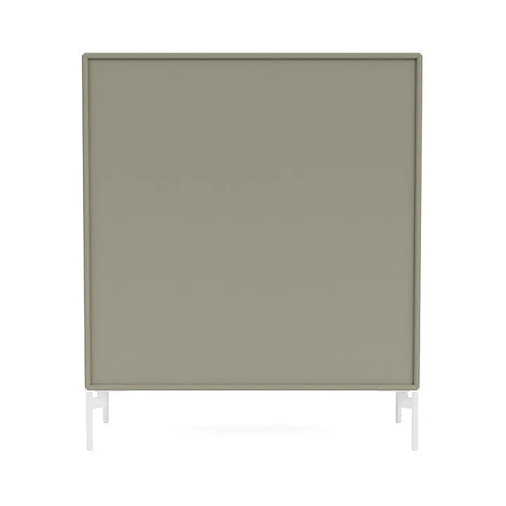 Montana Compile Decorative Shelf With Legs, Fennel/Snow White